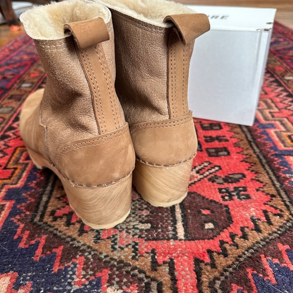 No. 6 Pull On Shearling Clog Boot - Picture 3 of 4